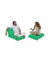 Atelier Del Sofa Siesta Sofa Bed Pouf - Verde